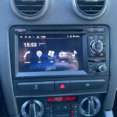 Autoradio audi a3 8p s3 rs3 bluetooth android apple carplay 3